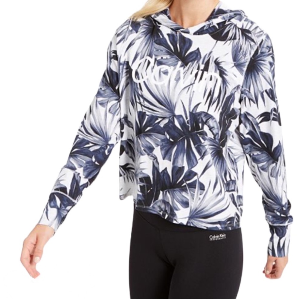 Calvin Klein Performance Lush Printed Logo Hoodie